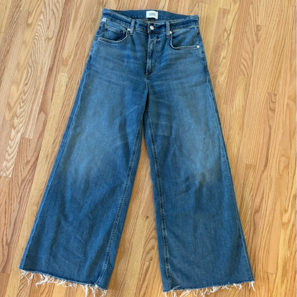 CITIZENS OF HUMANITY Lyra Wide Leg High Rise Jeans — 27